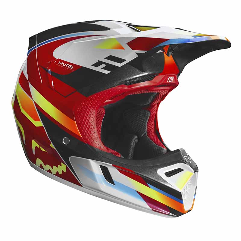 V3 MOTIF HELMET (RD/ YLW) / 14033