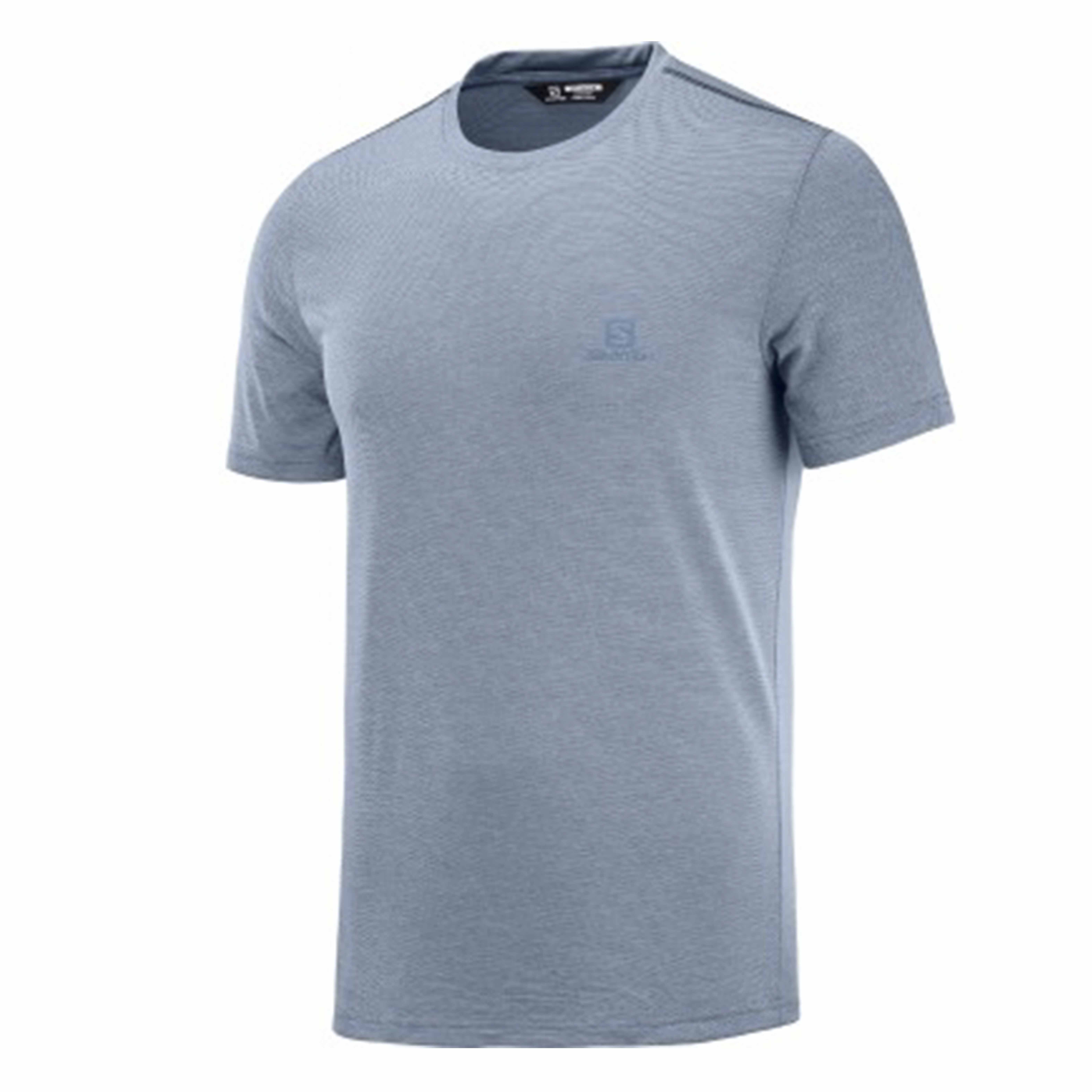 EXPLORE PIQUE SS TEE M / FLINT / 14087