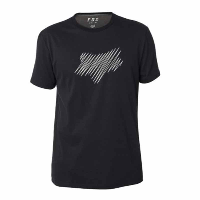 CRESENT SS AIRLINE TEE (BLK GRY) / 14163