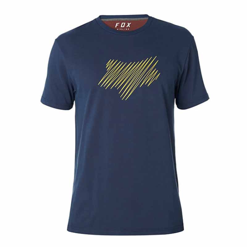 CRESENT SS AIRLINE TEE (NVY/RD) / 14164