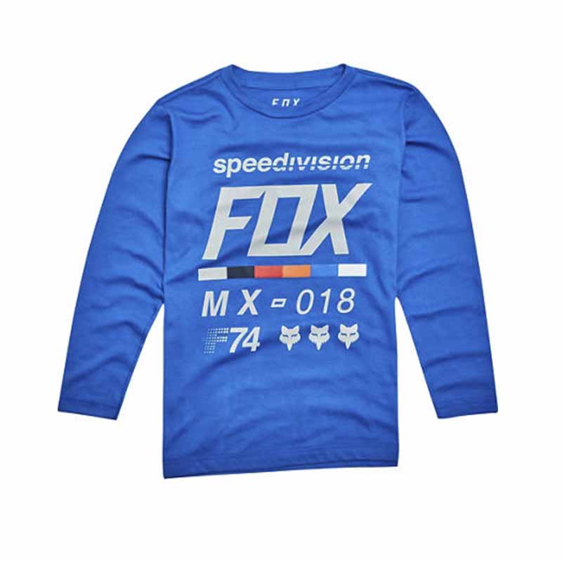 YOUTH DRAFTR LS TEE (BLU) / 14192