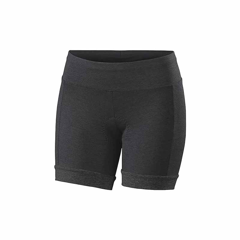 SHASTA CYCLING SHORT WMN BLK HTHR / 14239