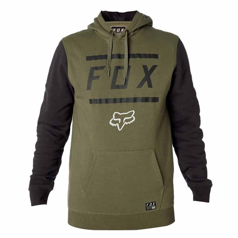 LISTLESS PULLOVER FLEECE (FAT GRN) / 14278