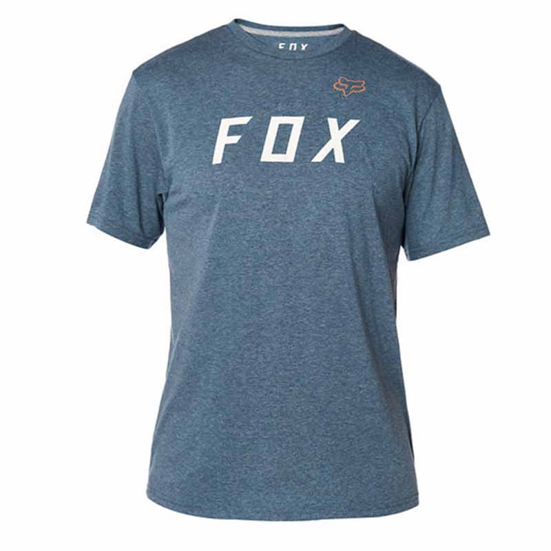 GRIZZLED SS TECH TEE (HTR DP CBLT) / 14298