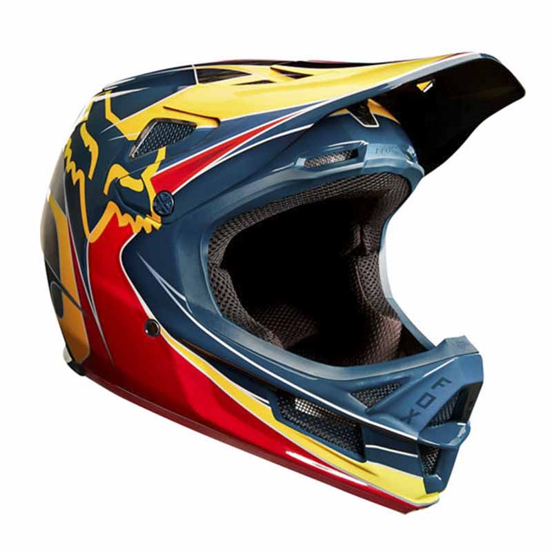 Rampage KUSTM HELMET (RD/YLW) / 14325