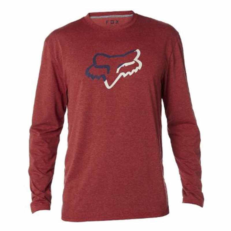 PLANNED OUT LS TECH TEE (HTR BUR) / 14330