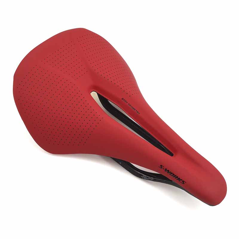 SW POWER ARC CARBON SADDLE RED / 14384