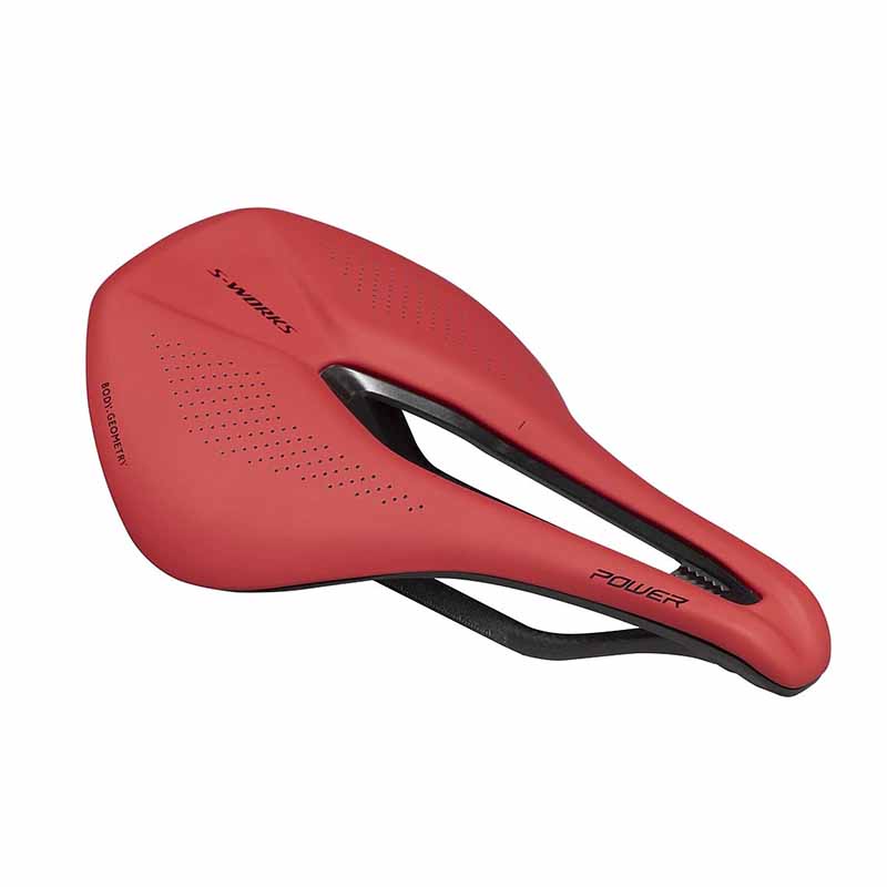 SW POWER CARBON SADDLE RED TEAM / 14388