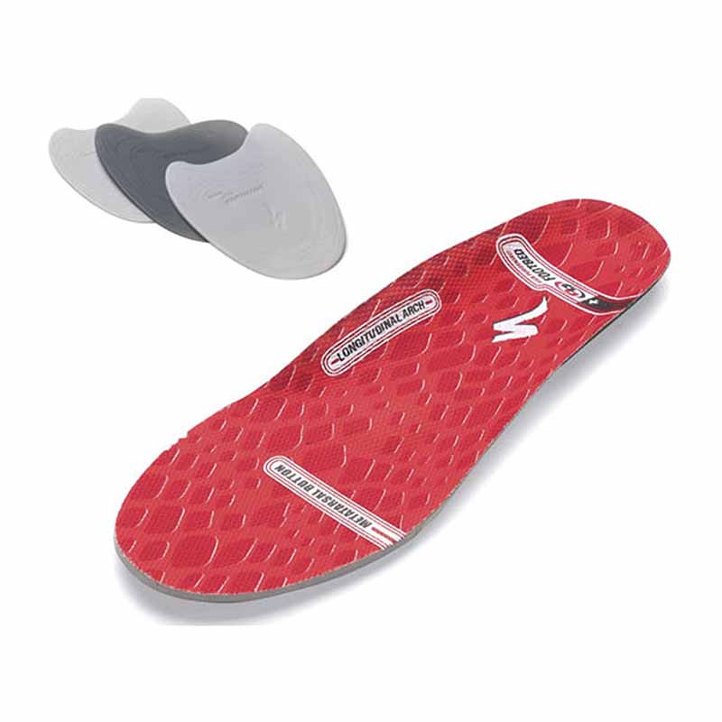 HIGH PERFORMANCE +BG FOOTBED RED / 14412
